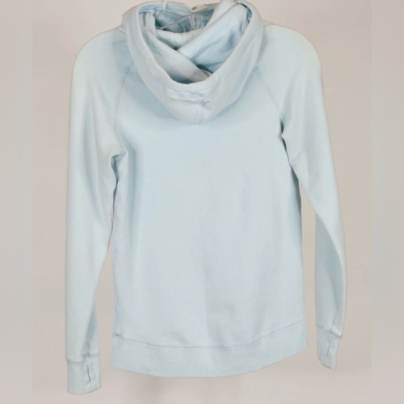 Ladies Roots Light Blue Hoodie - Picture 2 of 2